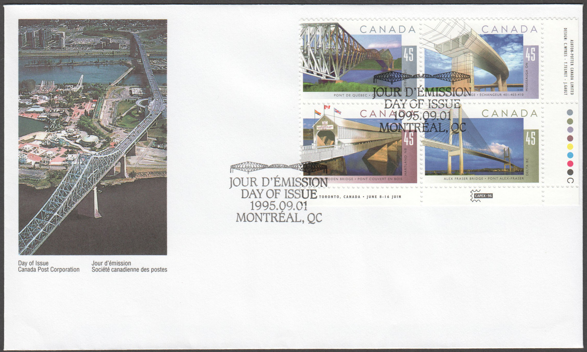 Canada Scott 1573a FDC PB LR - Click Image to Close